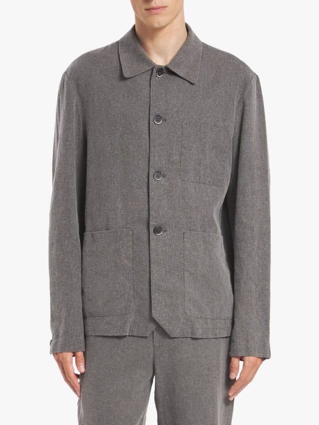 Длинная рубашка с длинными рукавами из льняной смеси Vi Barena, Grigio
Длинная рубашка с длинными рукавами из льняной смеси Vi Barena, Grigio