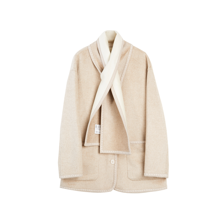 ELLE Пальто женское с шарф-воротником, утепленное, прямое
ELLE Пальто женское с шарф-воротником, утепленное, прямое