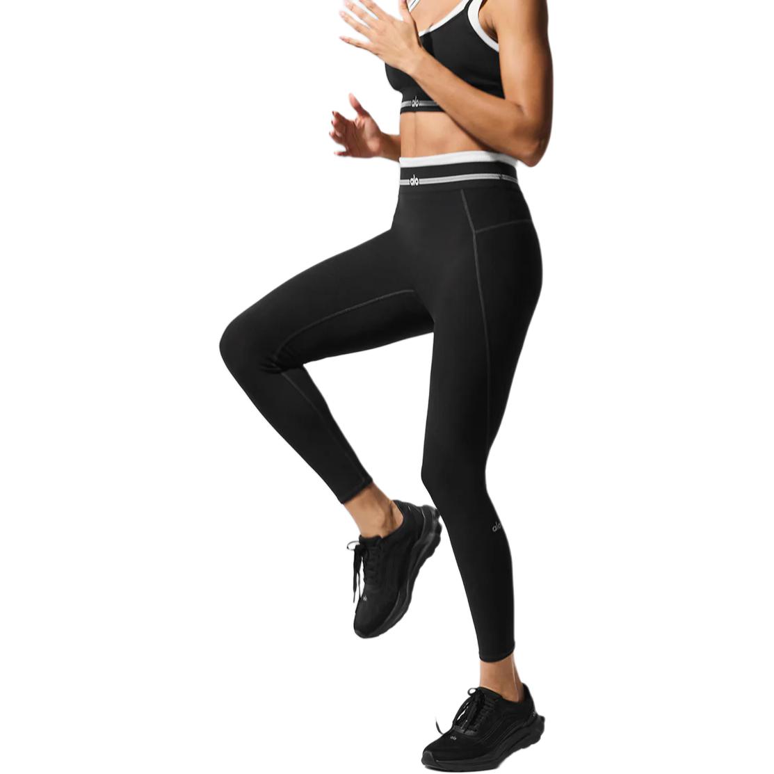 Спортивные штаны женские Alo Yoga, белый/черный
Спортивные штаны женские Alo Yoga, белый/черный