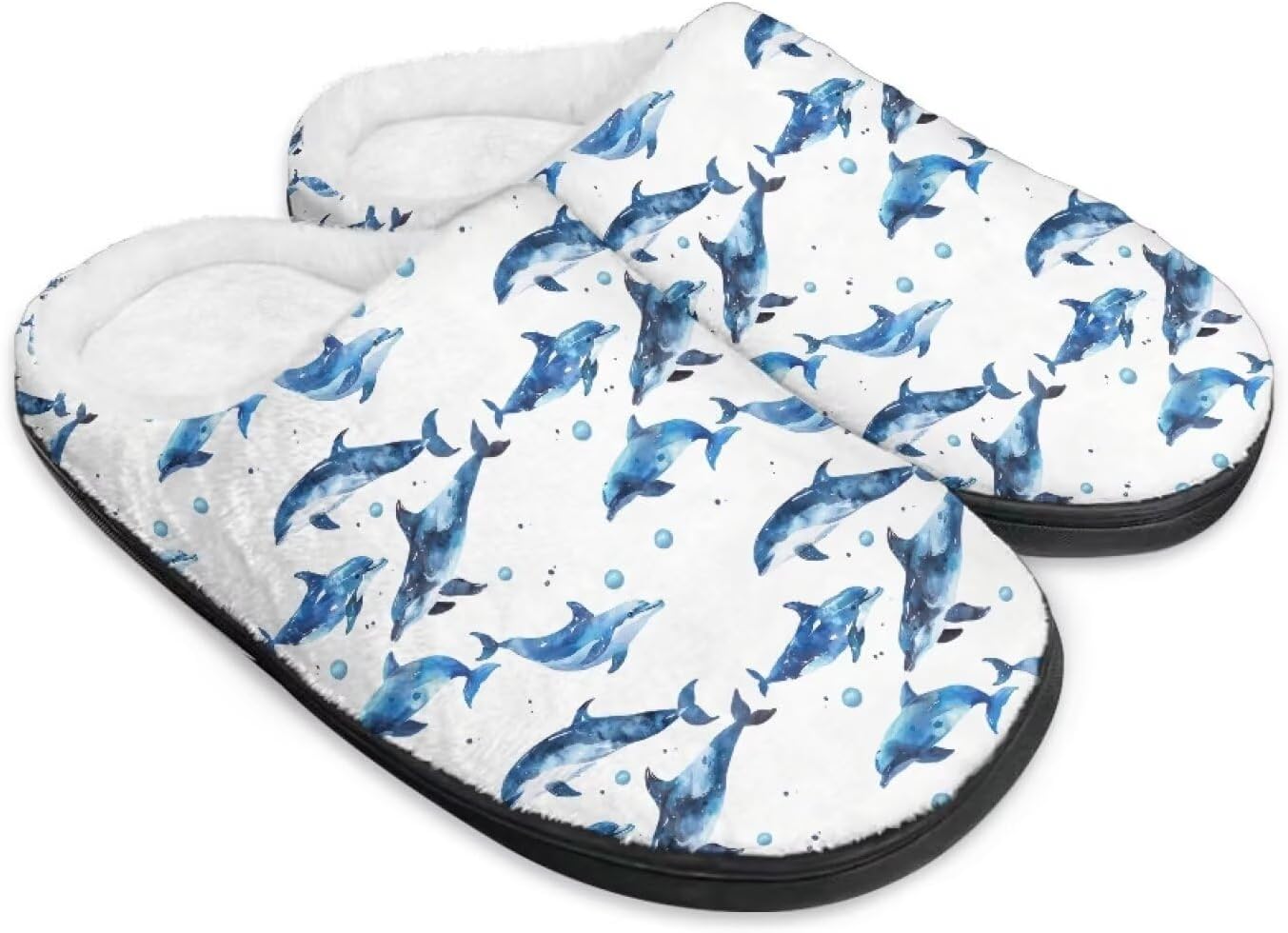 Зимние домашние тапочки Pzuqiu для женщин и мужчин, легкие, без шнурков, мягкие, размеры 34-50, Sea Dolphin
Зимние домашние тапочки Pzuqiu для женщин и мужчин, легкие, без шнурков, мягкие, размеры 34-50, Sea Dolphin