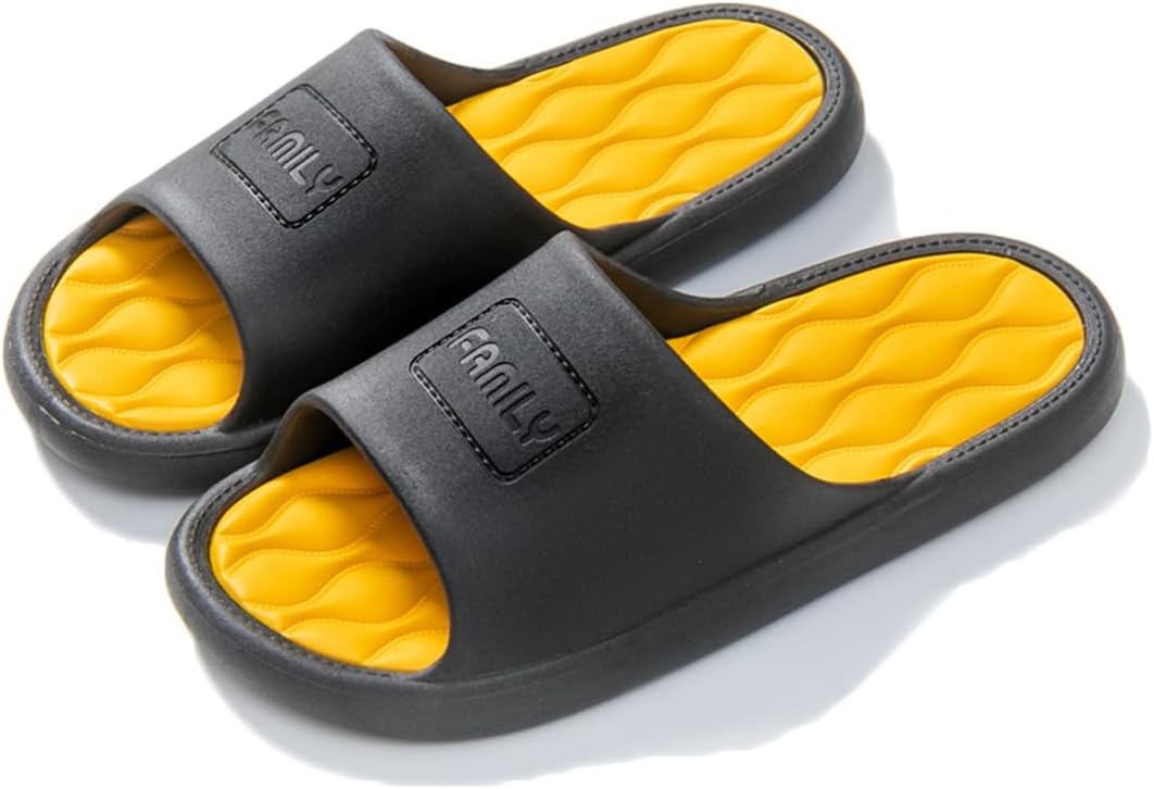 Унисекс шлепанцы Rojeam с противоскользящей подошвой, быстро сохнущие, для душа, дома, ванной, сада и бассейна, желтый
Унисекс шлепанцы Rojeam с противоскользящей подошвой, быстро сохнущие, для душа, дома, ванной, сада и бассейна, желтый