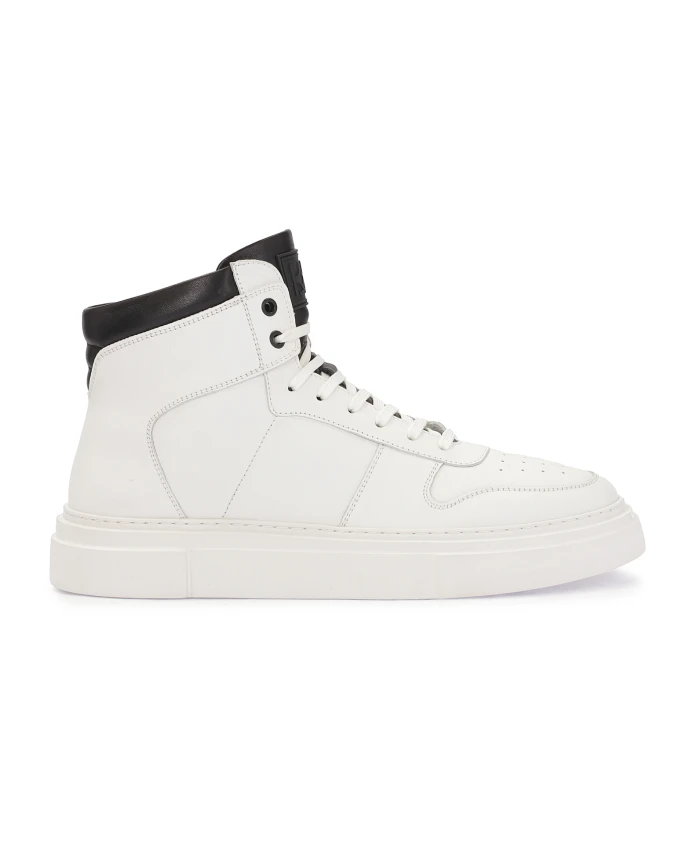 Кожаные кроссовки с верхом длиной до щиколотки. Kazar, белый
Кожаные кроссовки с верхом длиной до щиколотки. Kazar, белый