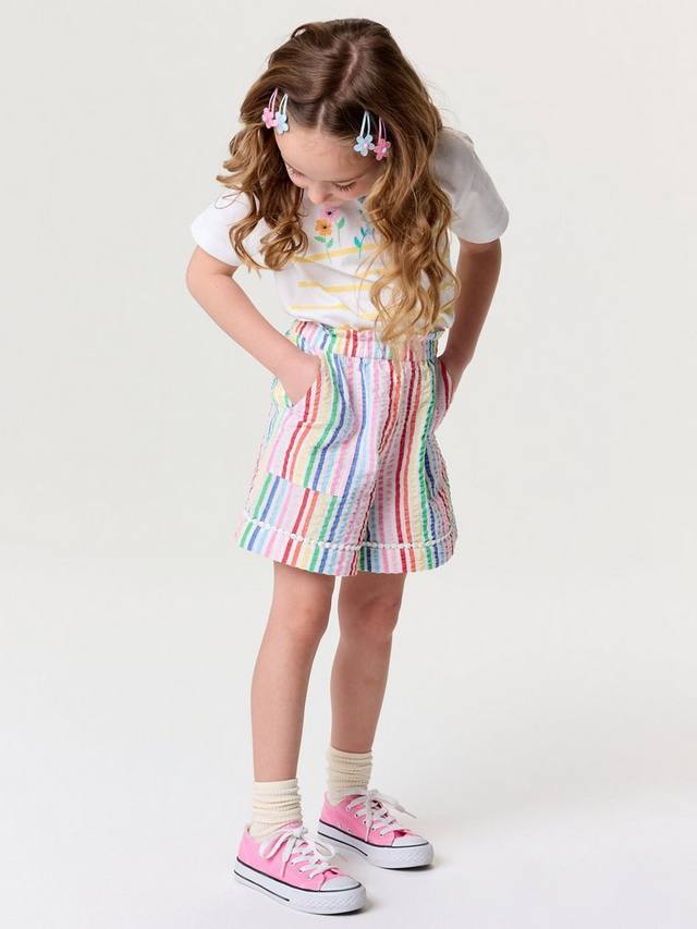 Детские шорты в полоску из пике Crew Clothing, Multi White
Детские шорты в полоску из пике Crew Clothing, Multi White