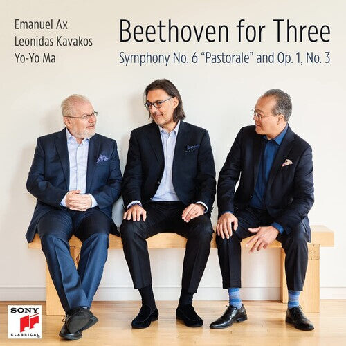 CD диск Ma, Yo-Yo / Kavakos, Leonidas / Ax, Emanuel: Beethoven for Three: Symphony 6 & Op 1 No 3
CD диск Ma, Yo-Yo / Kavakos, Leonidas / Ax, Emanuel: Beethoven for Three: Symphony 6 & Op 1 No 3