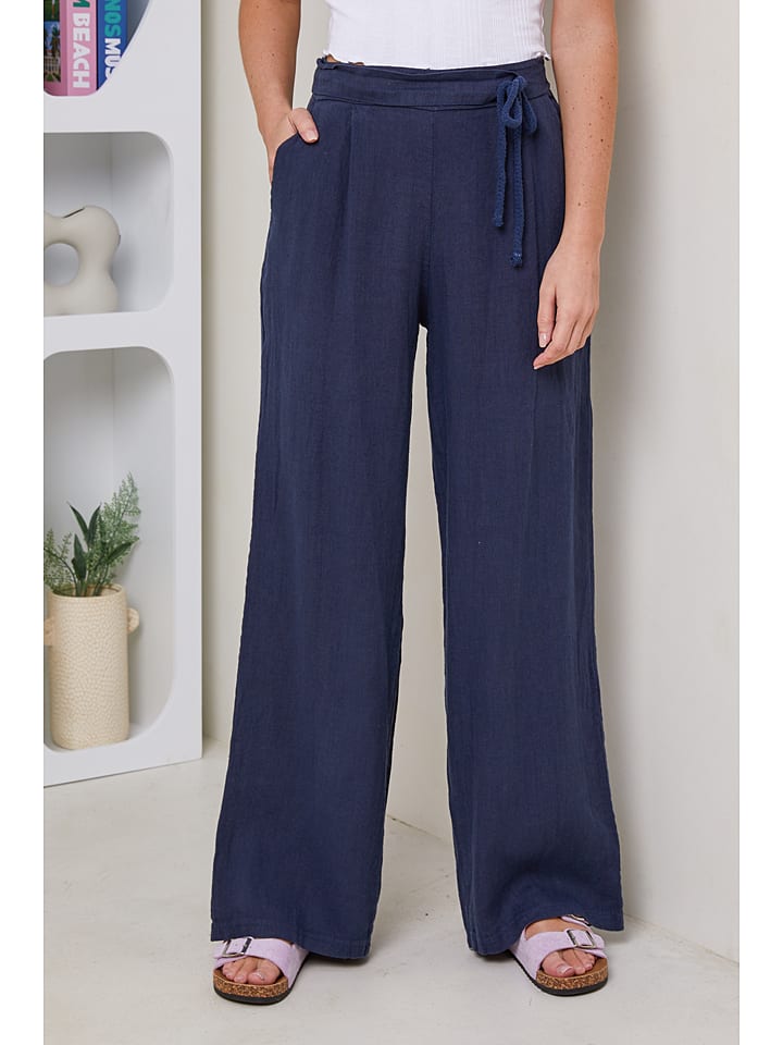 Тканевые брюки Rodier Lin Leinen-Marlenehose, темно-синий
Тканевые брюки Rodier Lin Leinen-Marlenehose, темно-синий