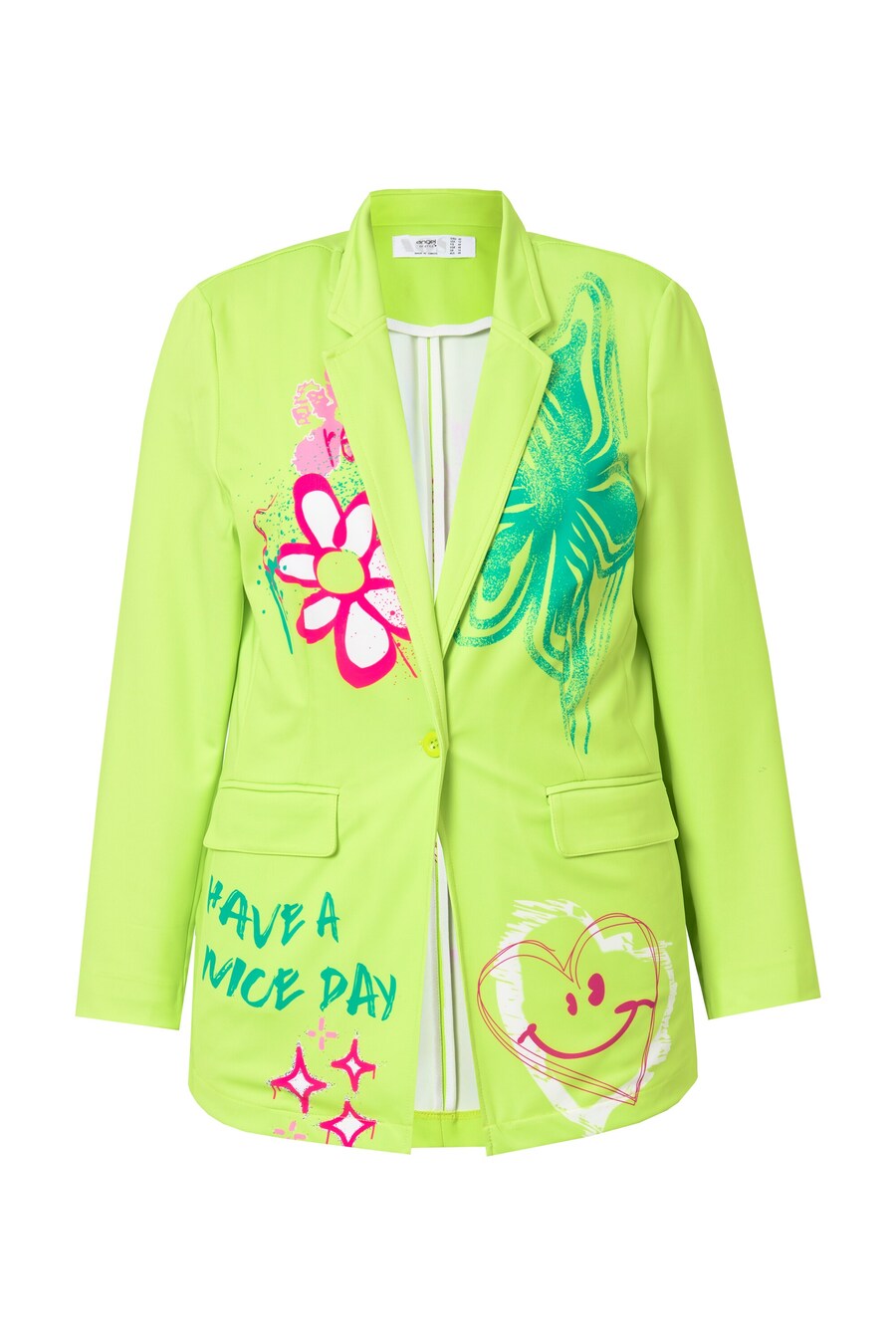 Блейзер Angel of Style, лаймовый
Блейзер Angel of Style, лаймовый