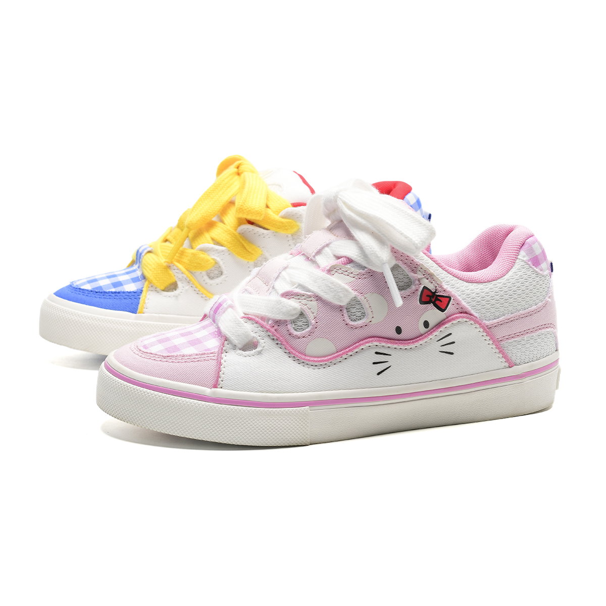 7 SEVFUN Скользоустойчивые износостойкие легкие низкие скейтерские кроссовки розовые и желтые непарные, цвет Pink Yellow Mismatched
7 SEVFUN Скользоустойчивые износостойкие легкие низкие скейтерские кроссовки розовые и желтые непарные, цвет Pink Yellow Mismatched