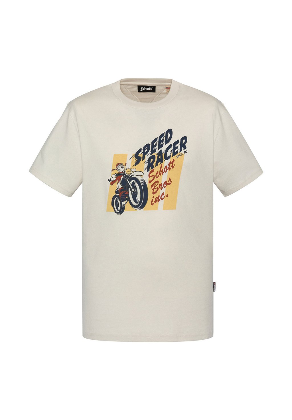 Футболка с принтом CARTOON BIKER Schott, белый
Футболка с принтом CARTOON BIKER Schott, белый