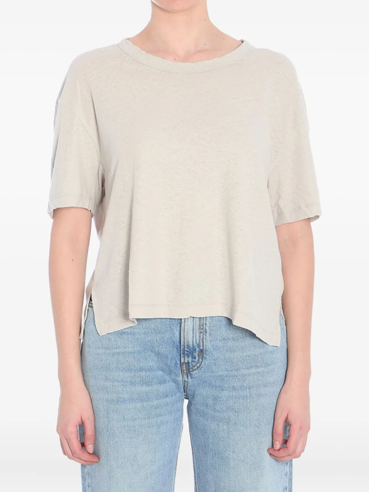 Укороченная футболка James Perse, нейтральный
Укороченная футболка James Perse, нейтральный