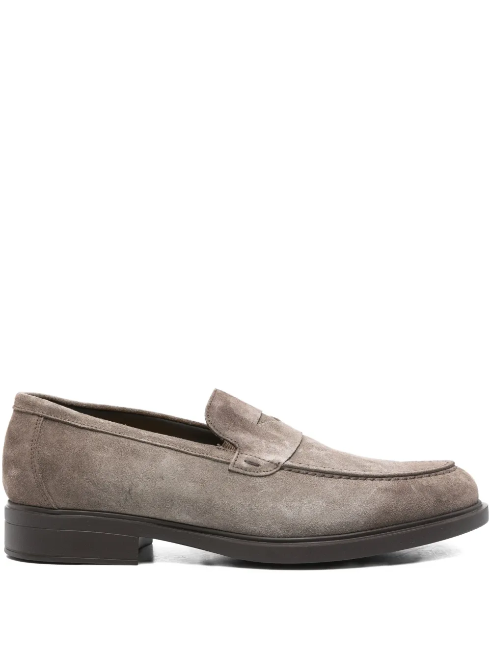 Замшевые мокасины с прорезями для пенни Doucal's, серый
Замшевые мокасины с прорезями для пенни Doucal's, серый