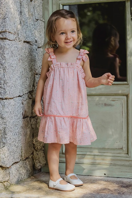 Детское платье из хлопка Tartine Et Chocolat, оранжевый
Детское платье из хлопка Tartine Et Chocolat, оранжевый