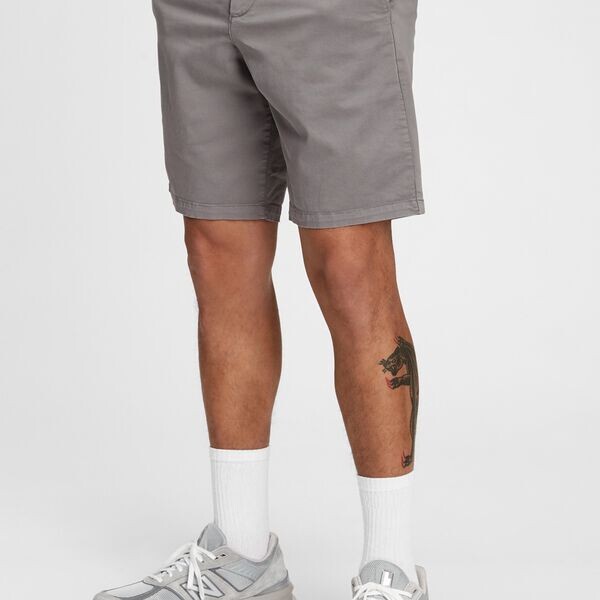 Шорты-Бермуды из эластичного хлопка Gap, серый
Шорты-Бермуды из эластичного хлопка Gap, серый