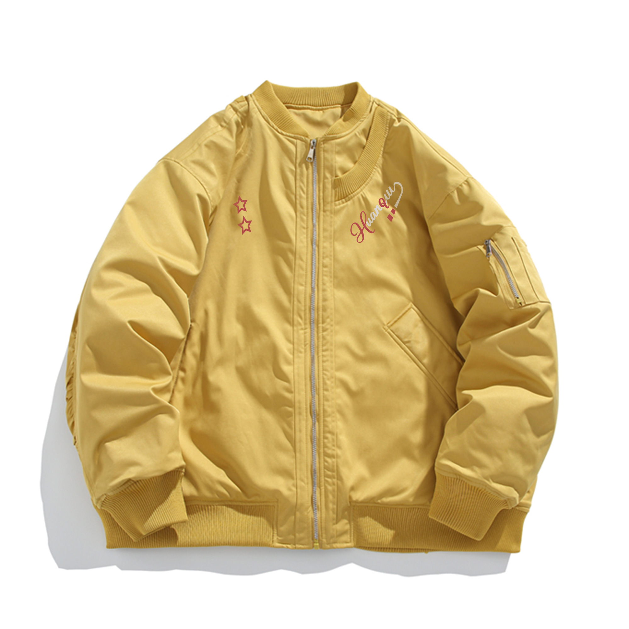 Куртка Unisex с бейсбольным воротником утепленная HUANQIU, желтый
Куртка Unisex с бейсбольным воротником утепленная HUANQIU, желтый