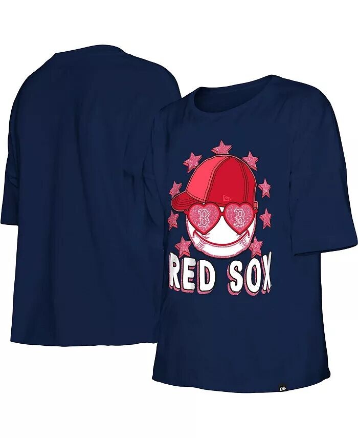 Темно-синяя футболка с короткими рукавами Big Girls Boston Red Sox Team New Era, синий
Темно-синяя футболка с короткими рукавами Big Girls Boston Red Sox Team New Era, синий