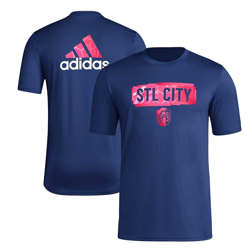 Мужская футболка adidas Navy St. Louis City SC Local Pop AEROREADY, цвет Slc Navy
Мужская футболка adidas Navy St. Louis City SC Local Pop AEROREADY, цвет Slc Navy