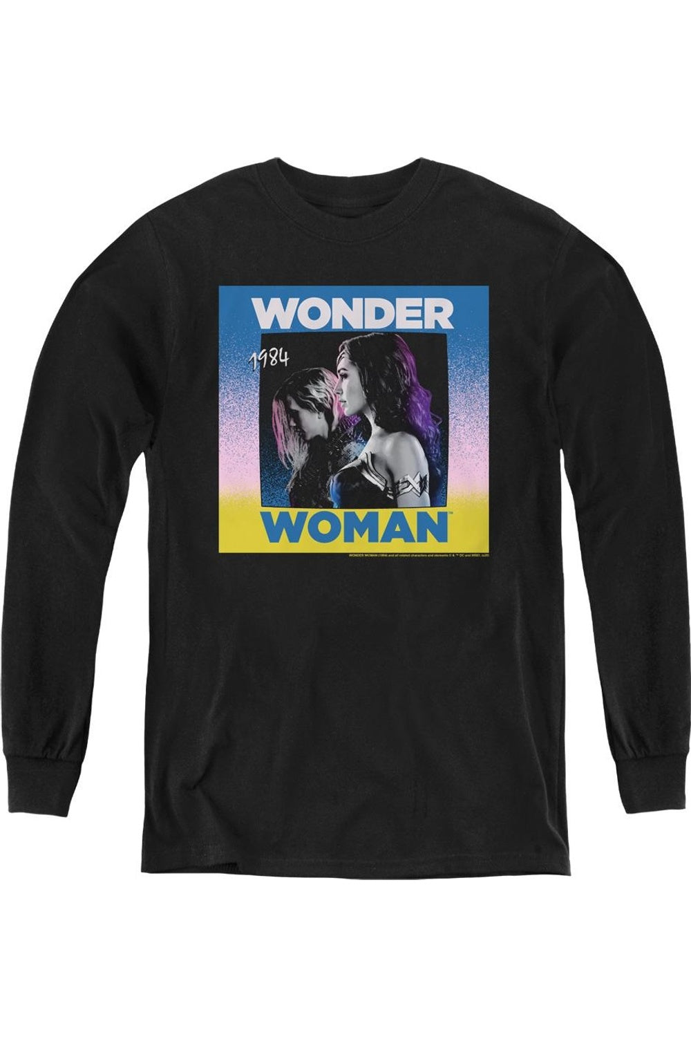 Футболка Wonder Woman 84 Wonder Duo с длинным рукавом для молодежи Gildan, черный
Футболка Wonder Woman 84 Wonder Duo с длинным рукавом для молодежи Gildan, черный