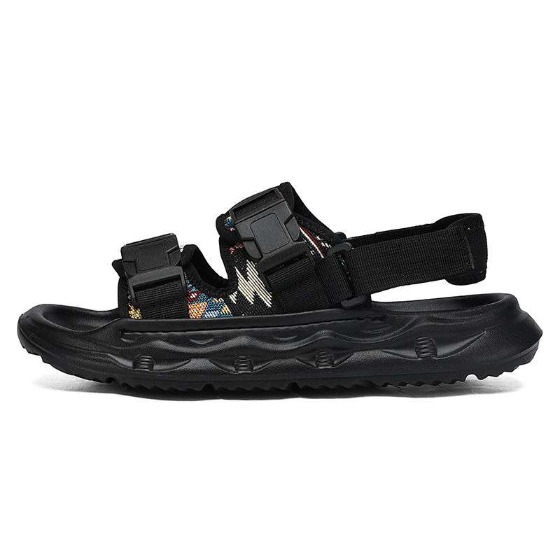 NANJIREN Пляжные сандалии мужские черные, цвет Black
NANJIREN Пляжные сандалии мужские черные, цвет Black