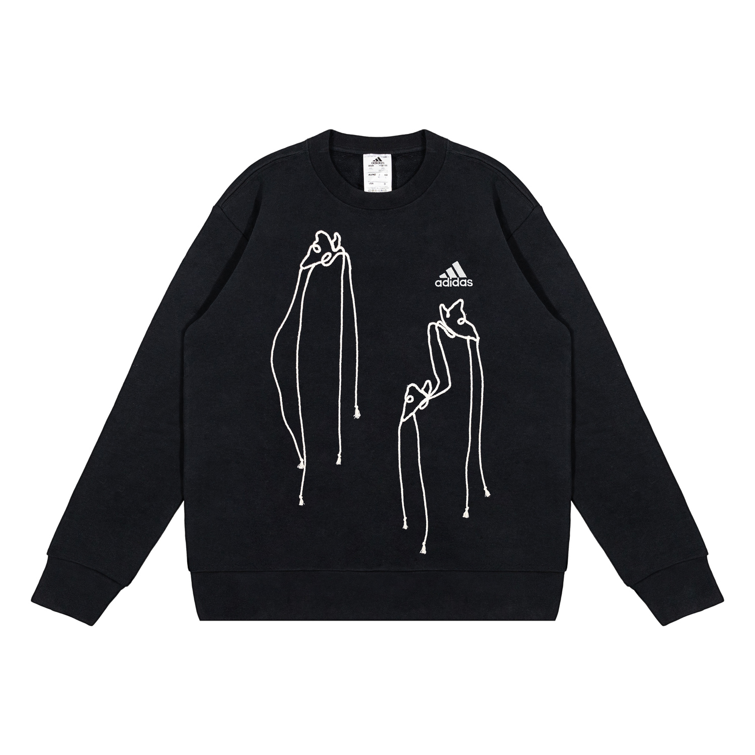 Adidas Свитшот унисекс черный
Adidas Свитшот унисекс черный