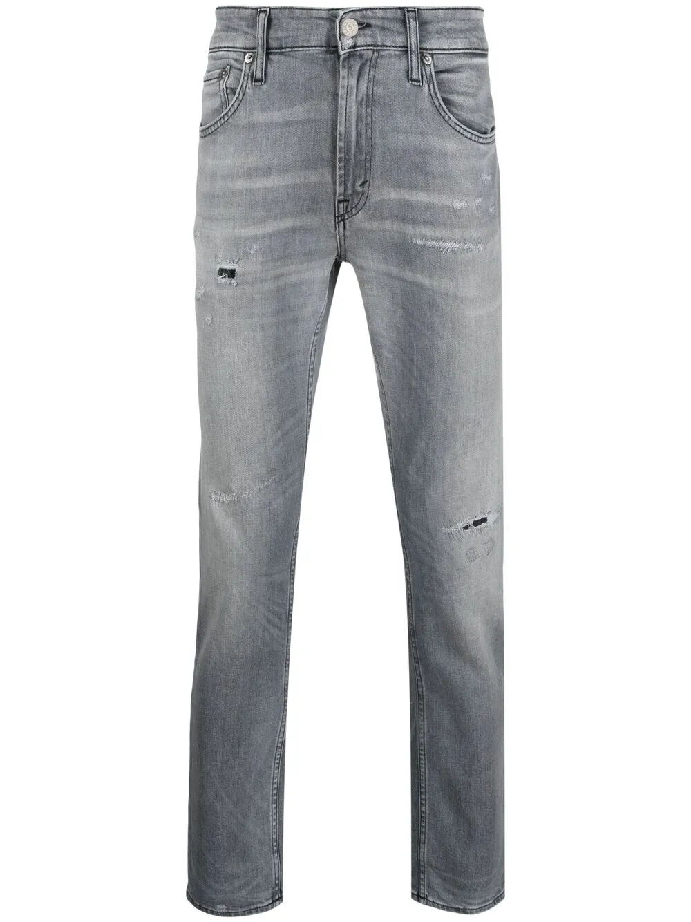 Узкие джинсы с эффектом потертости Department 5, серый
Узкие джинсы с эффектом потертости Department 5, серый
