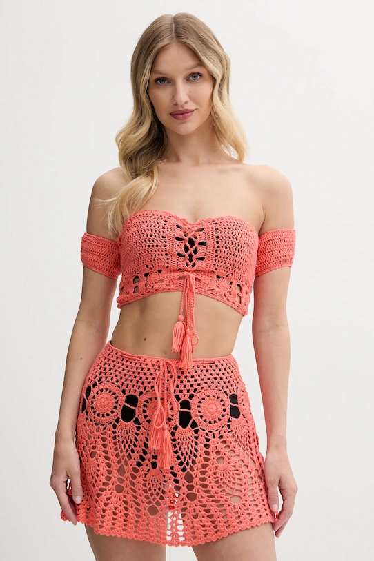 Пляжный топ Guess, оранжевый
Пляжный топ Guess, оранжевый