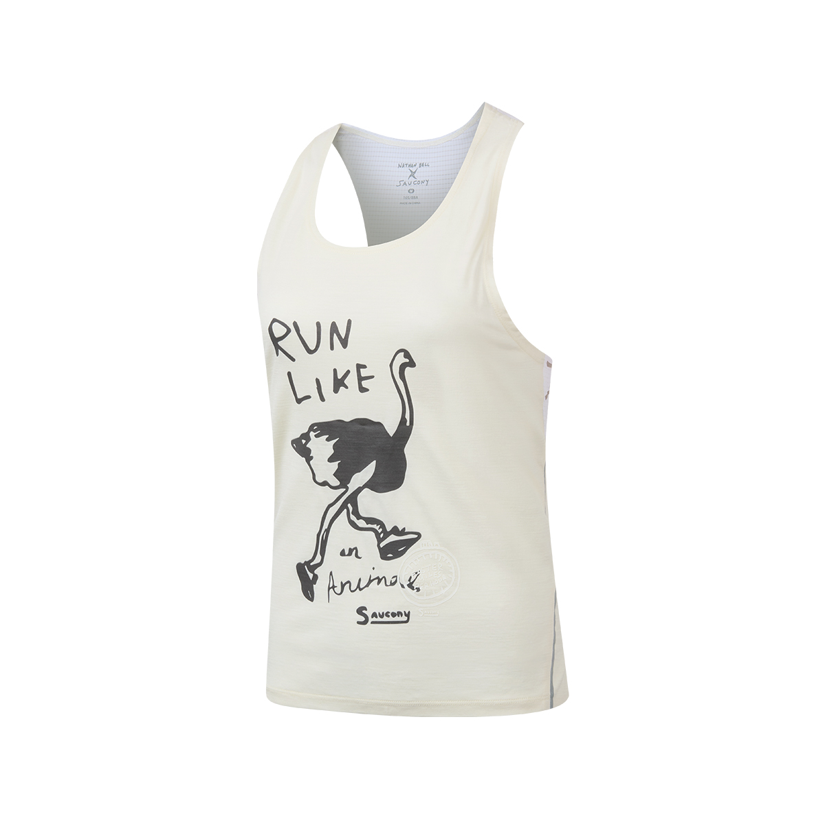 SS25 Майка Unisex Saucony, экрю
SS25 Майка Unisex Saucony, экрю