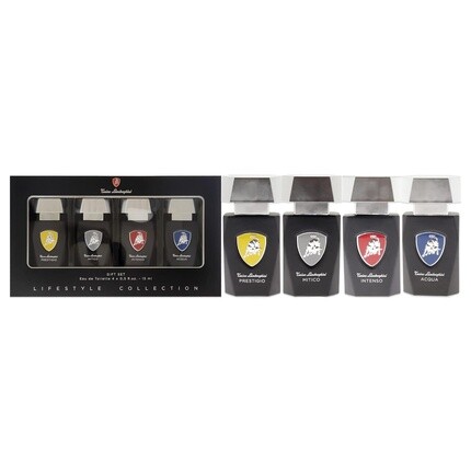 Коллекция Tonino Lamborghini Lifestyle: спрей Prestigio EDT 0,5 унции, спрей Mitico EDT 0,5 унции, спрей Intenso EDT 0,5 унции, спрей Acqua EDT 0,5 унции для мужчин
Коллекция Tonino Lamborghini Lifestyle: спрей Prestigio EDT 0,5 унции, спрей Mitico EDT 0,5 унции, спрей Intenso EDT 0,5 унции, спрей Acqua EDT 0,5 унции для мужчин