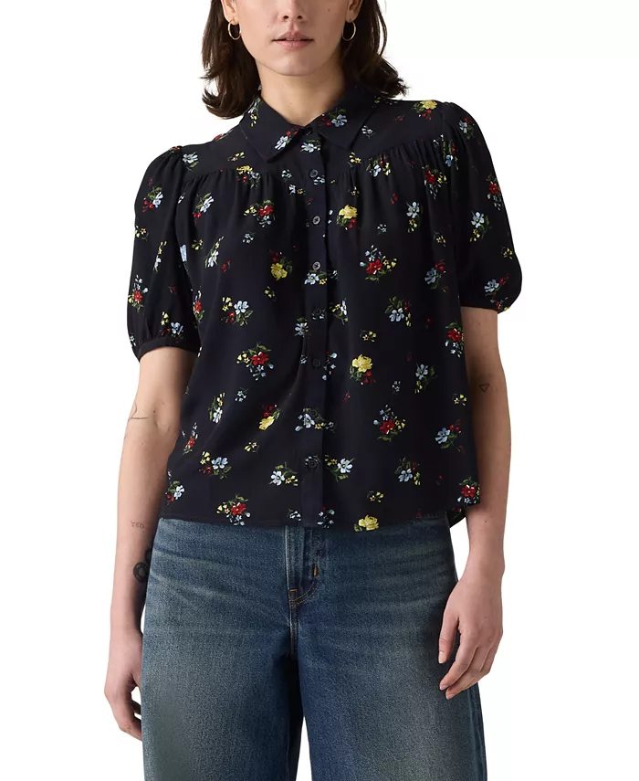 Женская блузка Lea Printed с рукавами-фонариками и приталенным силуэтом Levi's, мультиколор
Женская блузка Lea Printed с рукавами-фонариками и приталенным силуэтом Levi's, мультиколор