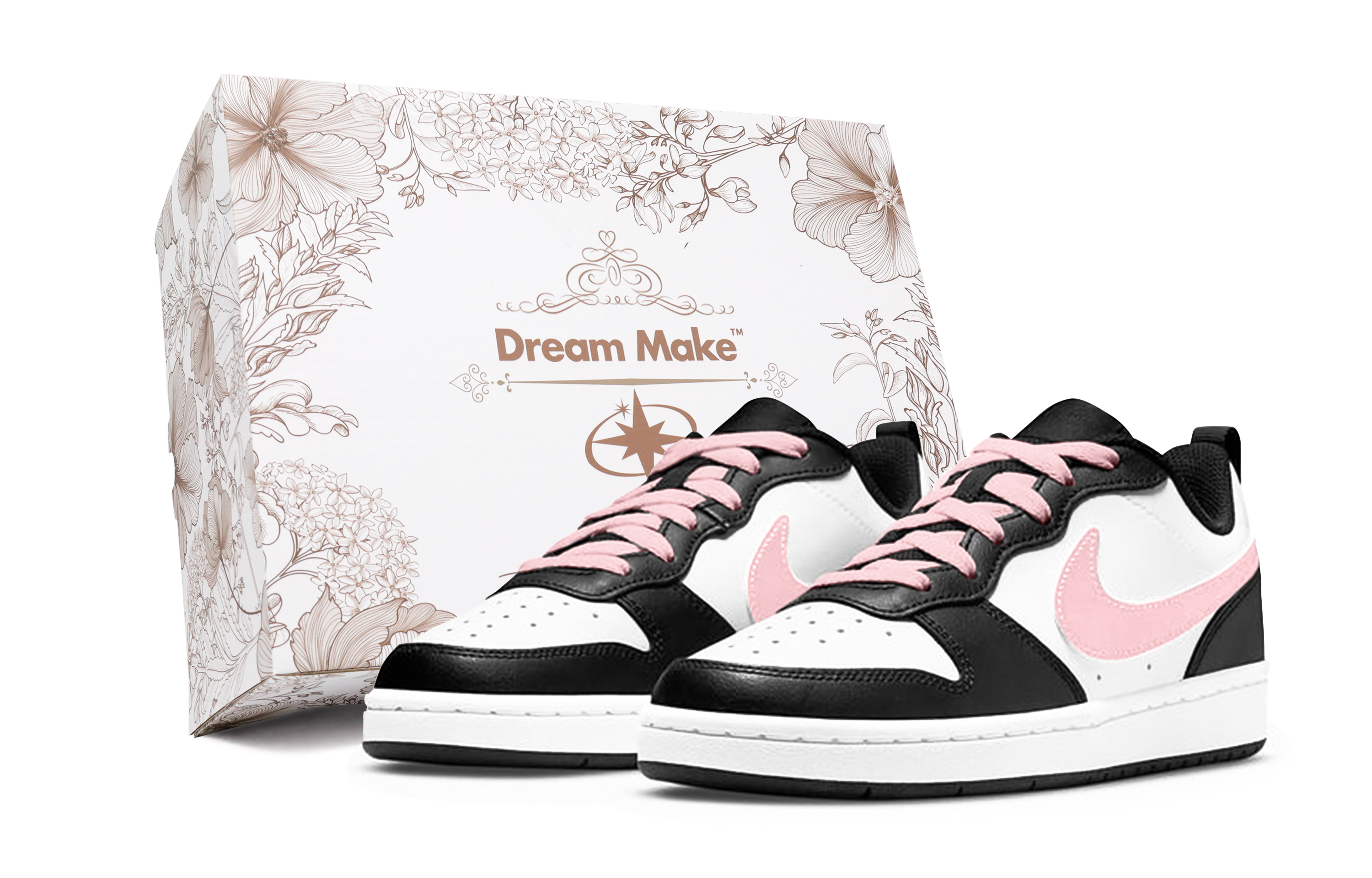 Детские кроссовки для скейтбординга Court Borough Low 2 с противоскользящим износостойким верхом для подростков Nike, черный/белый/розовый
Детские кроссовки для скейтбординга Court Borough Low 2 с противоскользящим износостойким верхом для подростков Nike, черный/белый/розовый