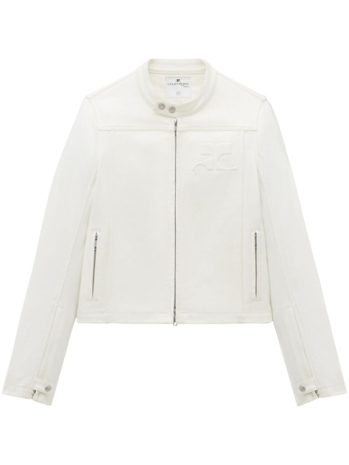 Легендарная байкерская куртка Courrèges, белый
Легендарная байкерская куртка Courrèges, белый