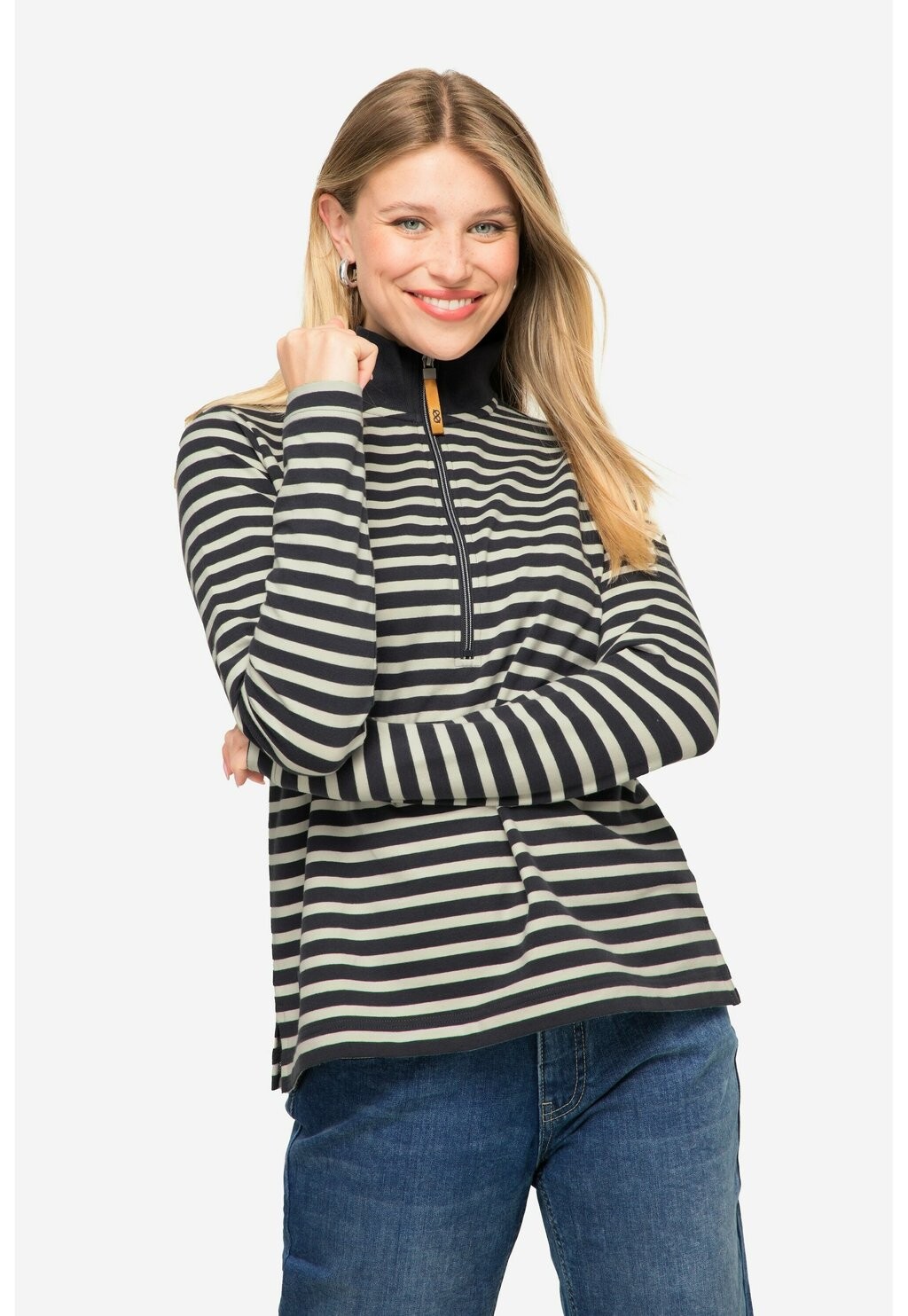 Толстовка RINGEL TROYER-KRAGEN LANGARM OEKO-TEX LAURASØN, цвет grijs
Толстовка RINGEL TROYER-KRAGEN LANGARM OEKO-TEX LAURASØN, цвет grijs