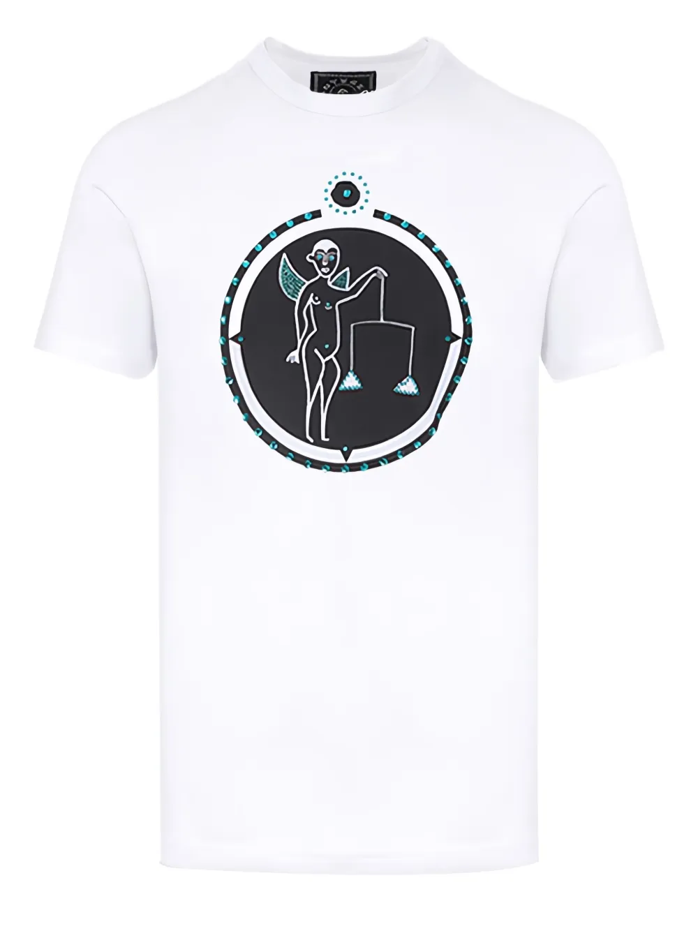 Футболка с принтом «Весы» Swarovski, белый
Футболка с принтом «Весы» Swarovski, белый