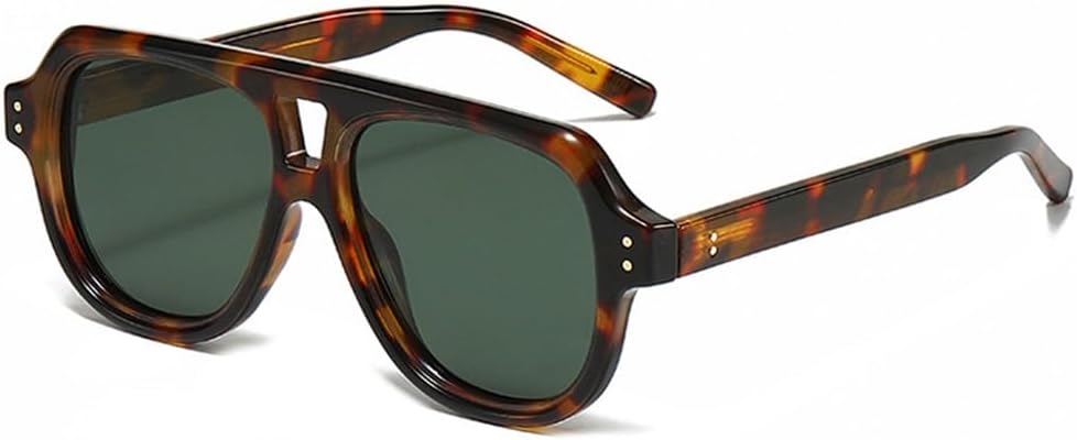 Солнцезащитные очки Rivets Oversized для женщин и мужчин с двойной перемычкой, градиентной защитой и защитой от УФ-излучения UV400, для занятий спортом на открытом воздухе и путешествий UYPTK, Leopard Dark Green
Солнцезащитные очки Rivets Oversized для женщин и мужчин с двойной перемычкой, градиентной защитой и защитой от УФ-излучения UV400, для занятий спортом на открытом воздухе и путешествий UYPTK, Leopard Dark Green