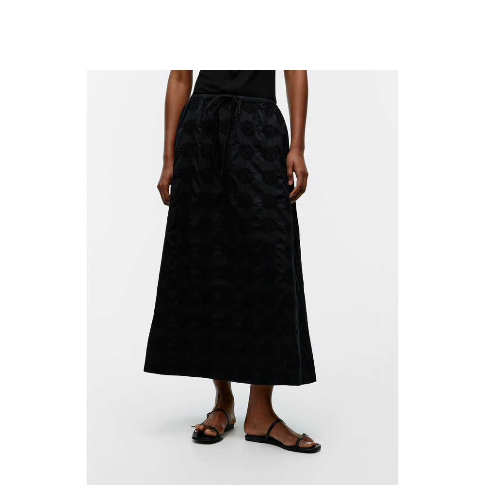 Юбка Arket с вышивкой, черный
Юбка Arket с вышивкой, черный