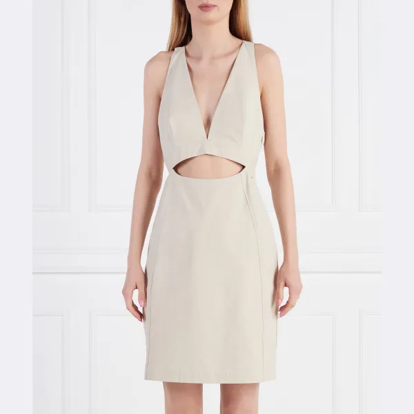 Платье Calvin Klein, бежевый 
Платье Calvin Klein, бежевый