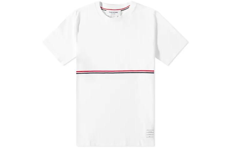 Rwb Striped Crewneck T Shirt THOM BROWNE, белый
Rwb Striped Crewneck T Shirt THOM BROWNE, белый
