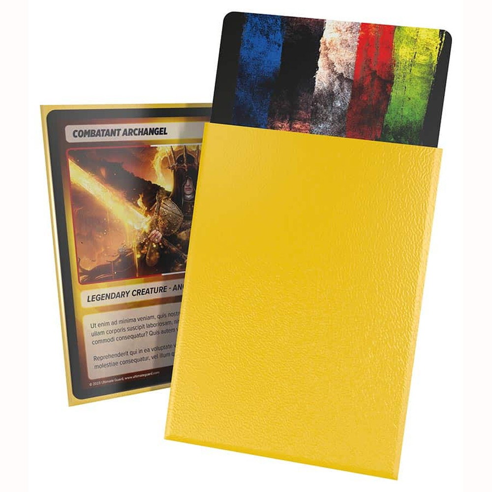 Аксессуары Ultimate Guard Cortex Standard Size Sleeves: Matte Yellow (100)
Аксессуары Ultimate Guard Cortex Standard Size Sleeves: Matte Yellow (100)