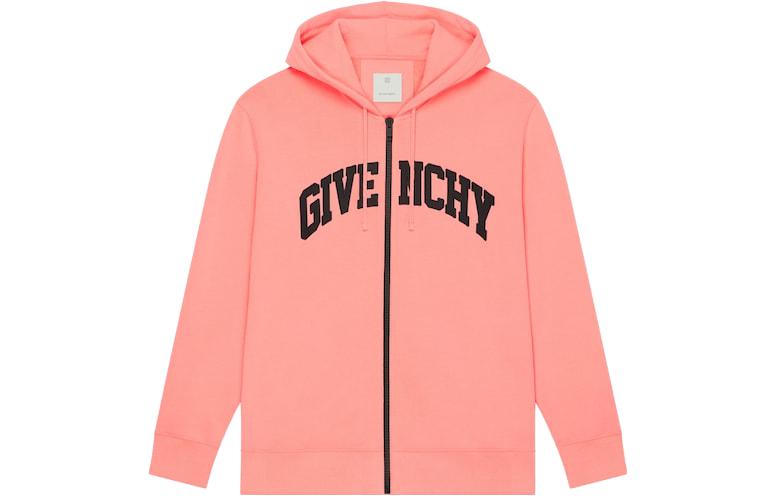 Футболка с логотипом Givenchy на молнии, розовая
Футболка с логотипом Givenchy на молнии, розовая