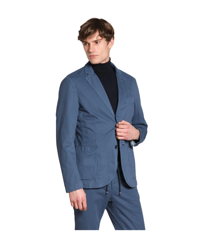 Блейзер из эластичной габардины цвета «Воздушная сила» Mason'S, синий
Блейзер из эластичной габардины цвета «Воздушная сила» Mason'S, синий