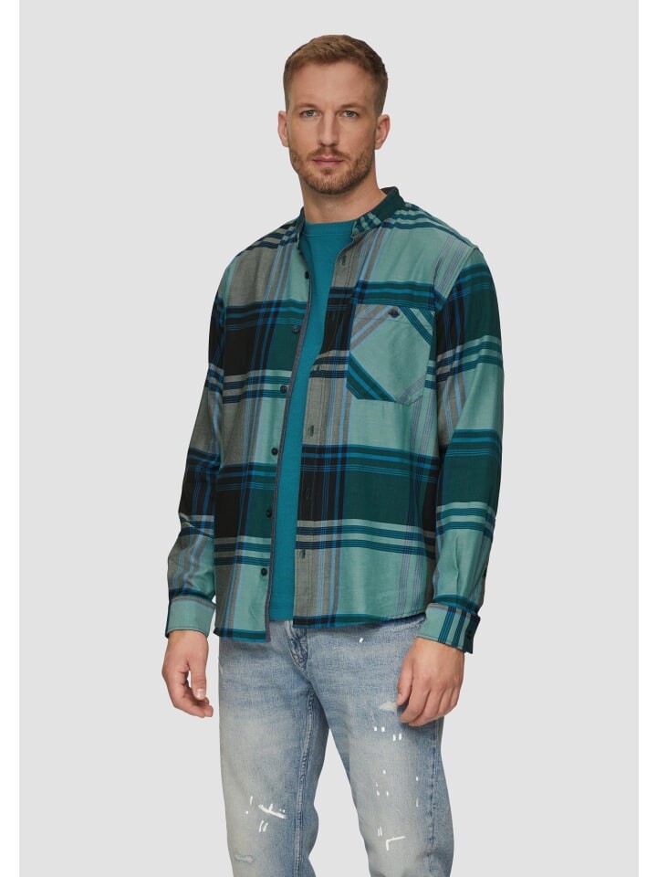 Рубашка sOliver langarm, цвет mehrfarbig-petrol
Рубашка sOliver langarm, цвет mehrfarbig-petrol