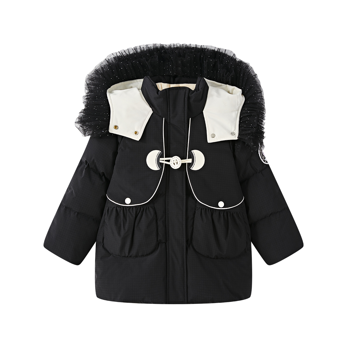 Детские пуховики с капюшоном, утепленные, ветрозащитные Disney, черный
Детские пуховики с капюшоном, утепленные, ветрозащитные Disney, черный