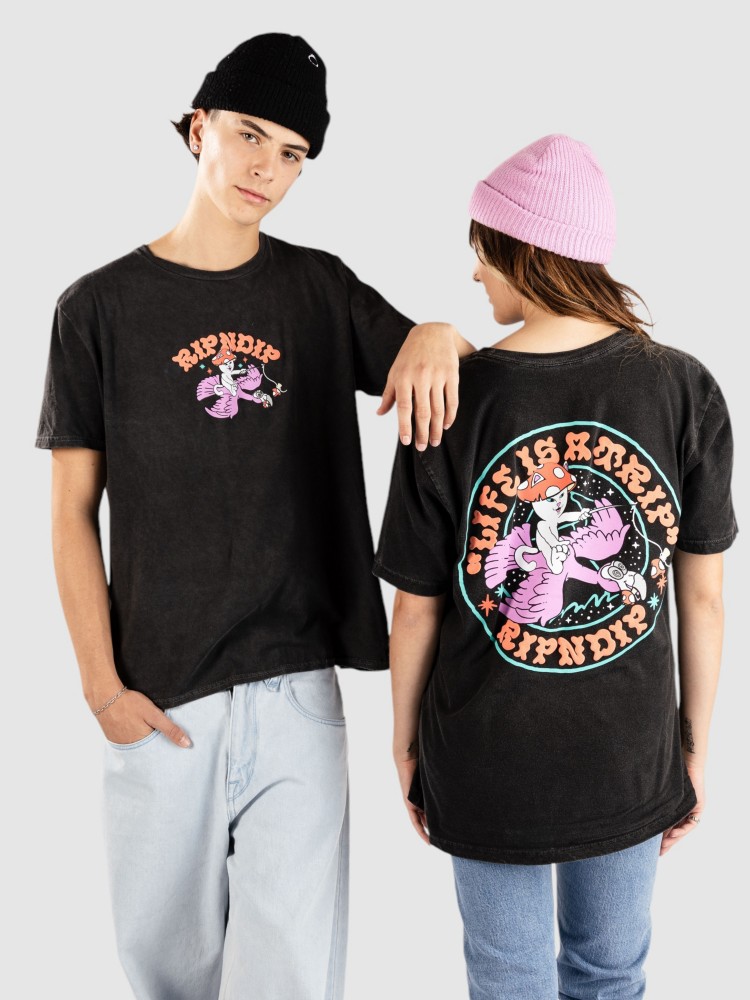 Футболка RIPNDIP Take A Trip T-Shirt, black wash
Футболка RIPNDIP Take A Trip T-Shirt, black wash