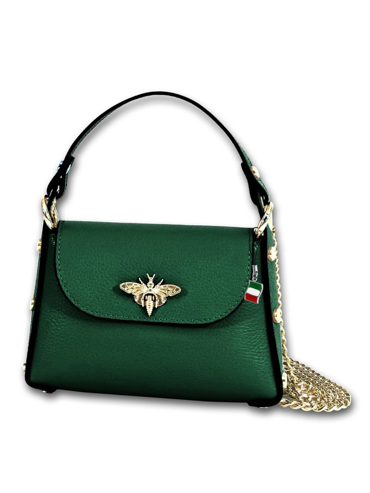 Кожаная сумка через плечо Florence, зеленая, примерно 19 см Florence
Кожаная сумка через плечо Florence, зеленая, примерно 19 см Florence