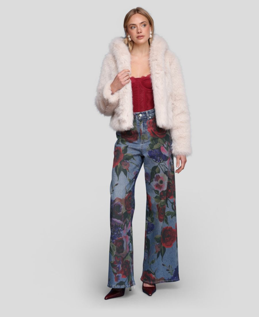 Женская куртка с длинными рукавами из искусственного меха Avec Les Filles, Cream
Женская куртка с длинными рукавами из искусственного меха Avec Les Filles, Cream