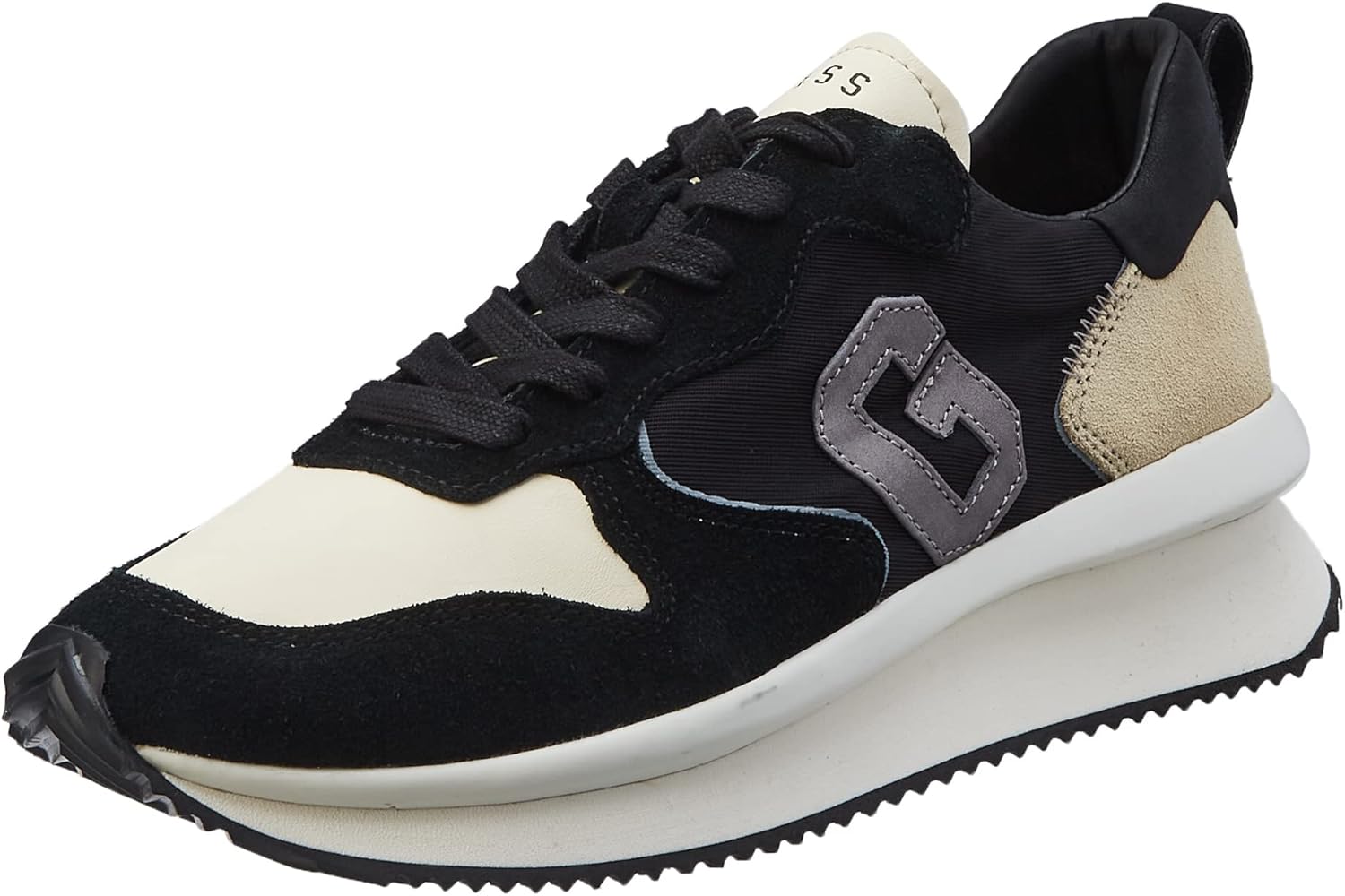 GUESS мужские низкие гимнастические кроссовки, Black Cream
GUESS мужские низкие гимнастические кроссовки, Black Cream