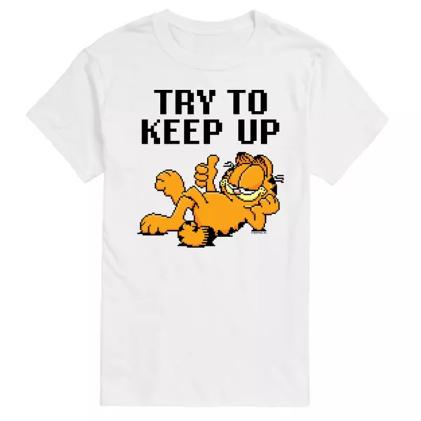 Мужская футболка Garfield "Постарайся не отставать" Licensed Character, белый
Мужская футболка Garfield "Постарайся не отставать" Licensed Character, белый
