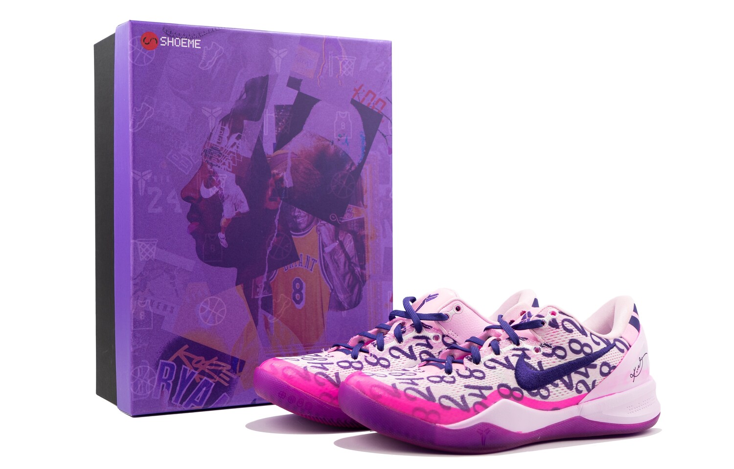 Баскетбольные кроссовки Kobe 8 Basketball Shoes Unisex Low-Top Purple Gold Nike
Баскетбольные кроссовки Kobe 8 Basketball Shoes Unisex Low-Top Purple Gold Nike