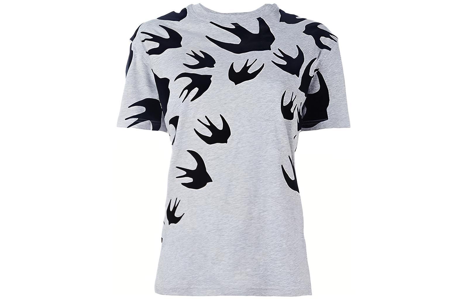 Футболка женская серая Alexander McQueen, серый
Футболка женская серая Alexander McQueen, серый