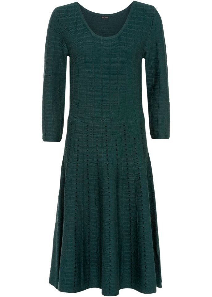 Трикотажное платье в полоску Bodyflirt, зеленый
Трикотажное платье в полоску Bodyflirt, зеленый