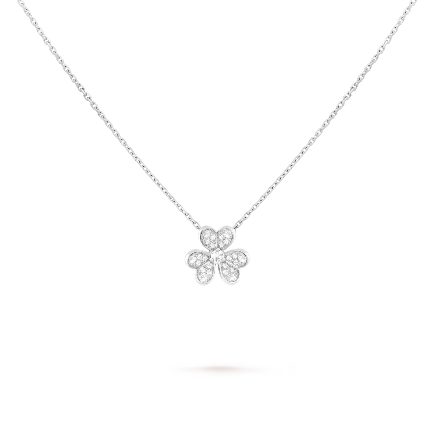 Кулон Van Cleef & Arpels Frivole, мини модель, белое золото 18 ct, бриллиант
Кулон Van Cleef & Arpels Frivole, мини модель, белое золото 18 ct, бриллиант