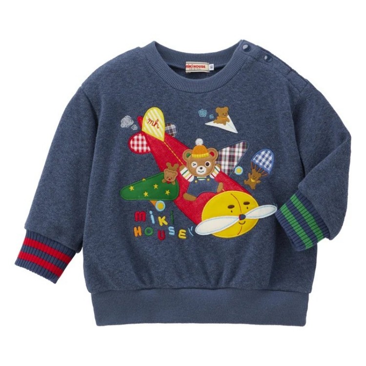 MIKI HOUSE Свитшот Navy Blue для детей 3-7 лет
MIKI HOUSE Свитшот Navy Blue для детей 3-7 лет